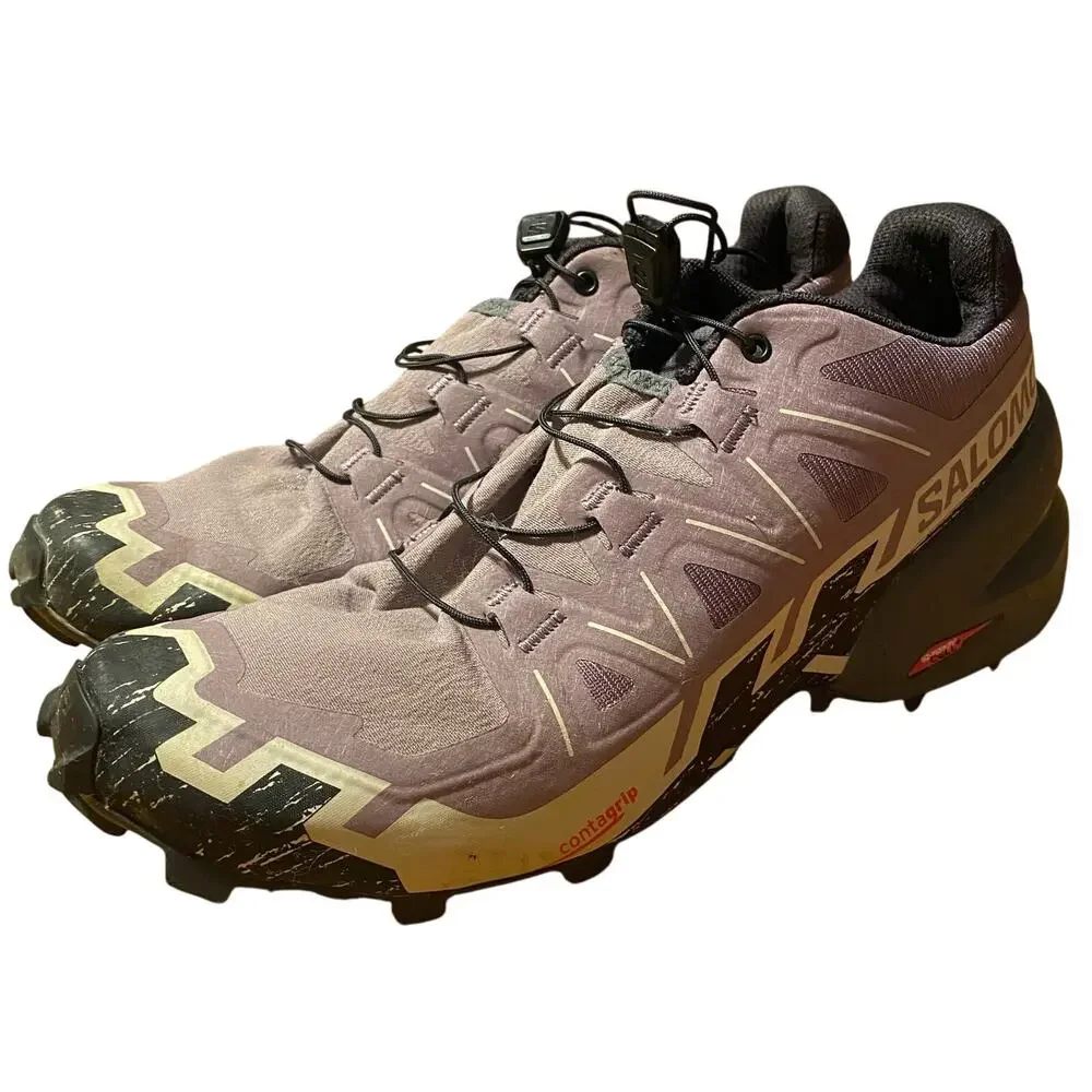 Salomon Women’s Sneaker, Lavender (Purple)/Black, Size 8.5, Hiking, Walking Shoe